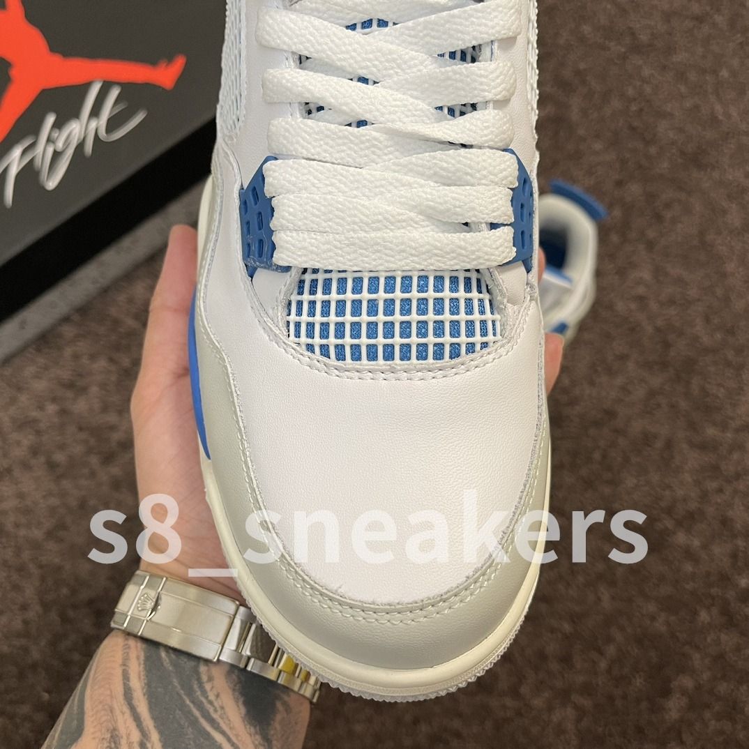 AJ4 Air Jordan 4 Military Blue Carousell