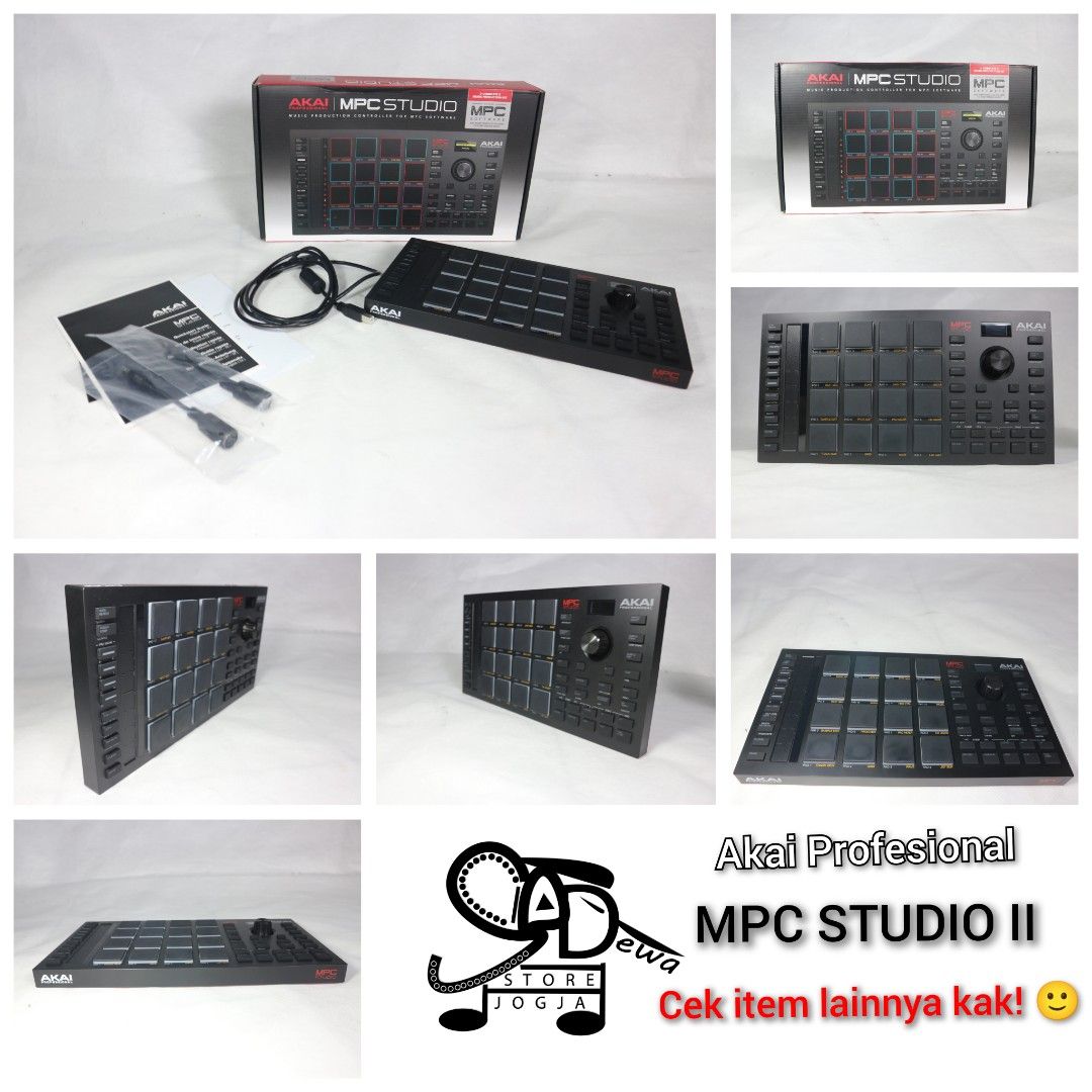 AKAI MPC STUDIO II MIDI PAD CONTROLLER MPD 2 Bkn 218 on Carousell