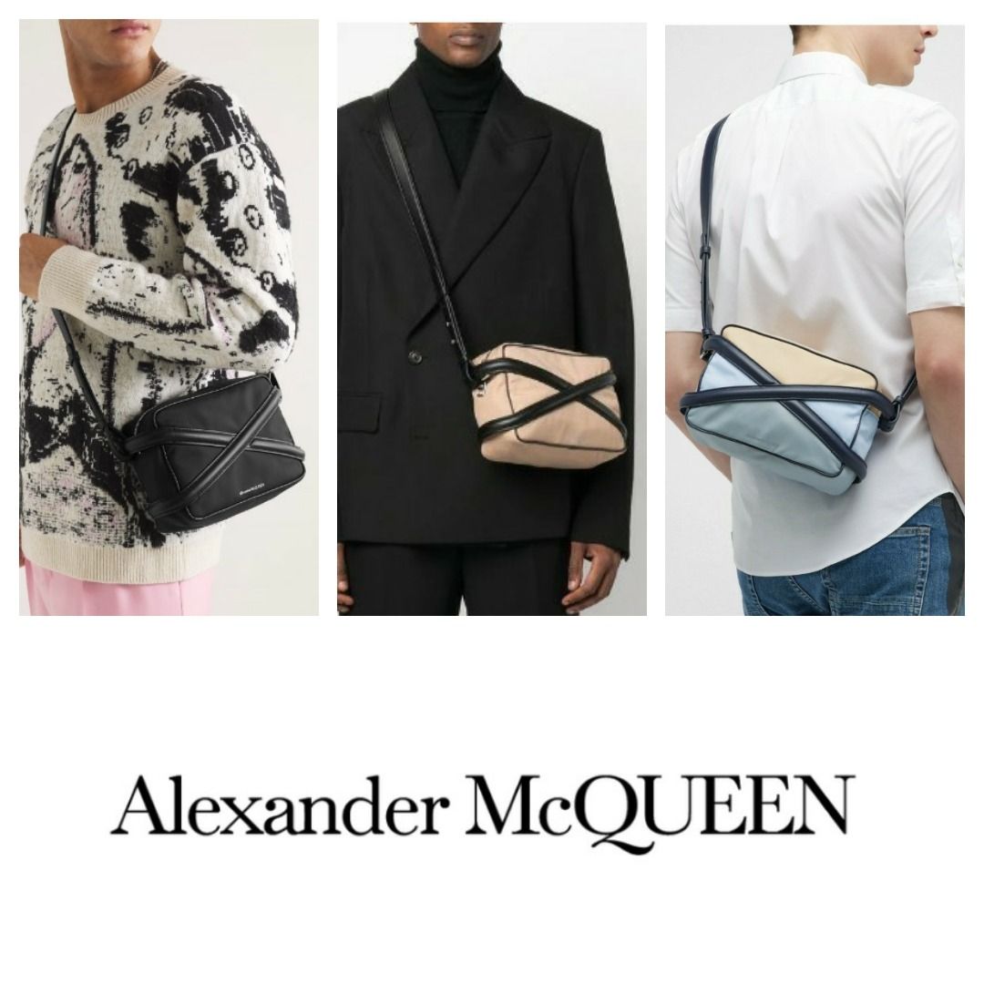 Alexander mcqueen camera bag hot sale