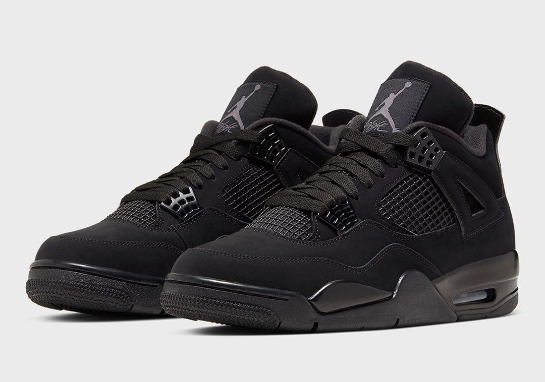 New Nike Air Jordan 4 Retro Black Cat 2020 Men's Size 11 w/ Receipt &  StockX Tag