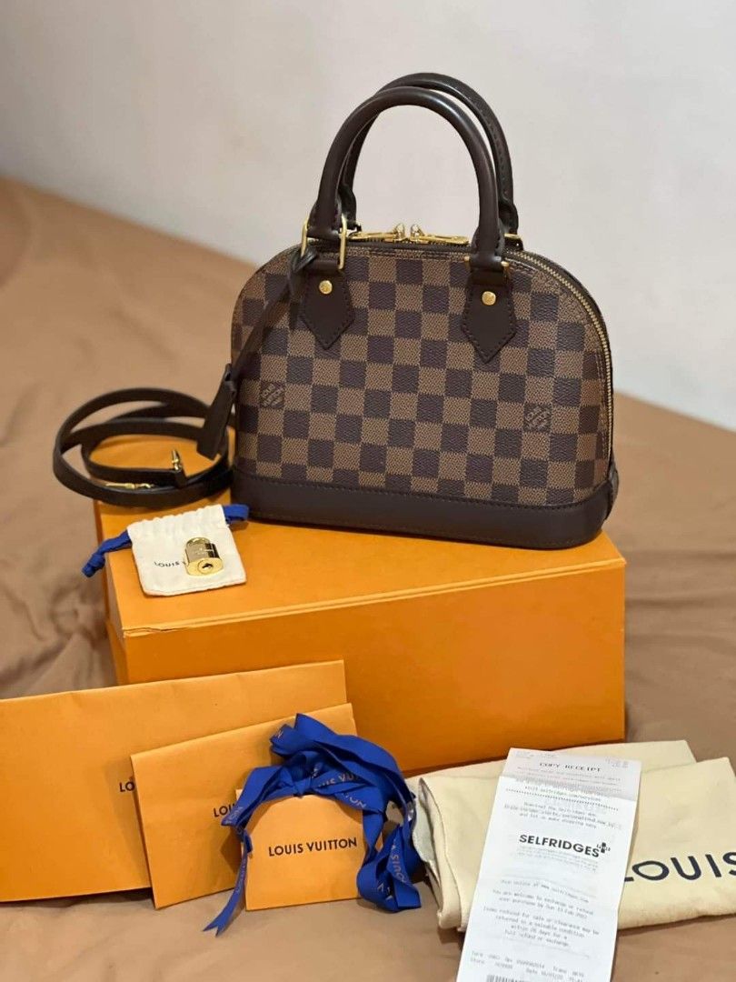 Louis vuitton alma bb bag selfridges online