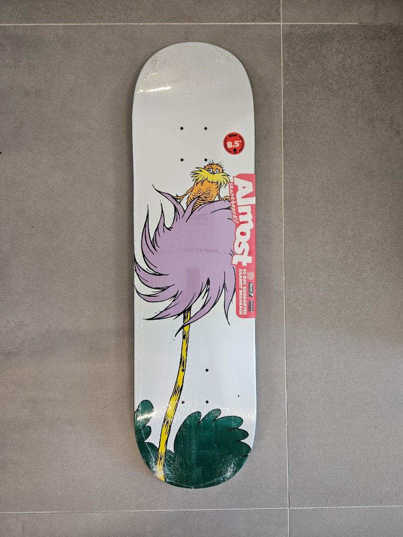 Supreme dr seuss skateboard top