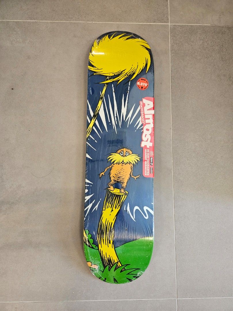Supreme dr seuss skateboard hot sale
