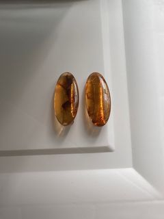 Amber Hair Clips