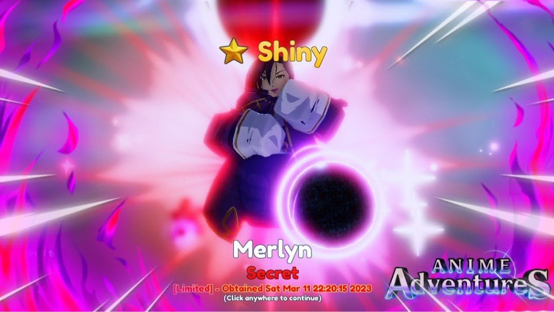 Anime Adventures GETTING NEW SHINY MYTHIC MERUEM FIRST TRY!! 