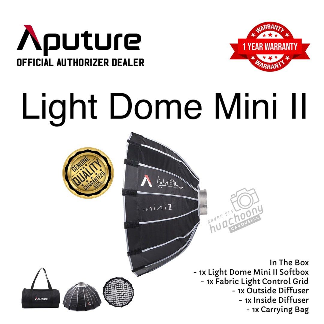 Aputure Light Dome Mini II (2023), Photography, Photography Accessories