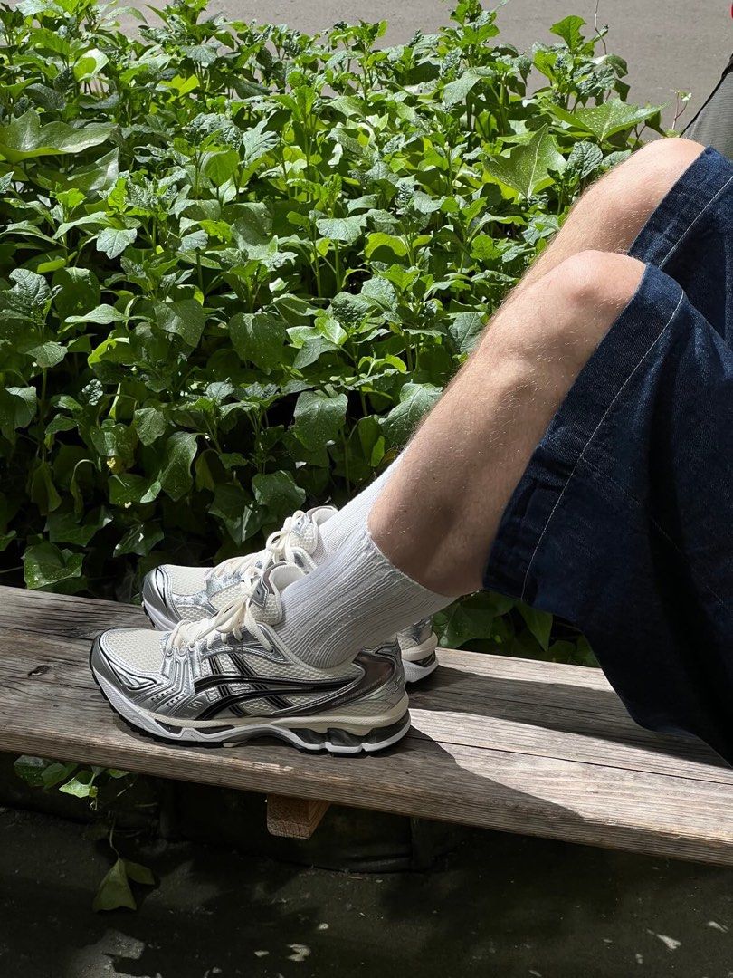 Asics Gel-Kayano 14 Cream Black 男裝JJJJOUND KITH, 男裝, 鞋, 波鞋