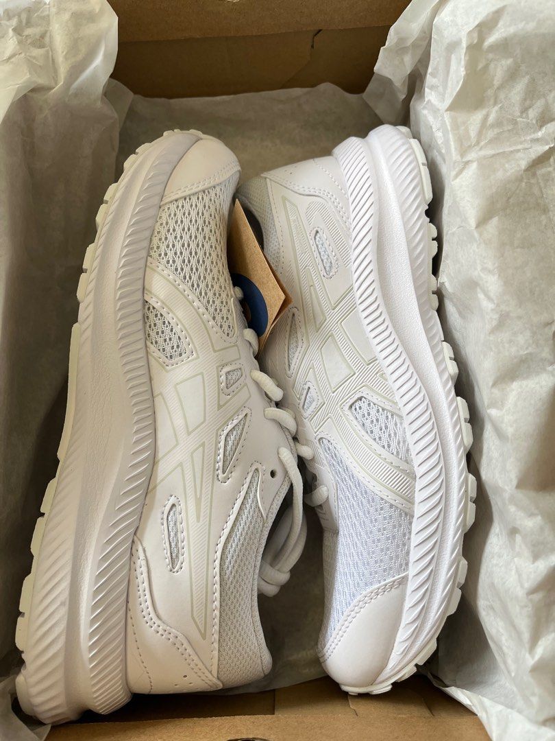 White asics kids clearance