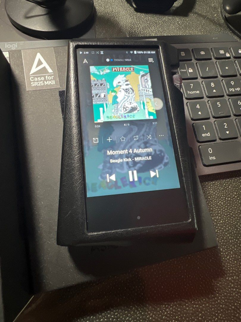 Astell & Kern A&norma SR25 MKII with leather case, Audio, Portable ...