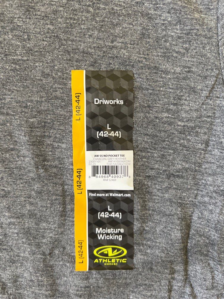 Athletic works dri fit sales shirts