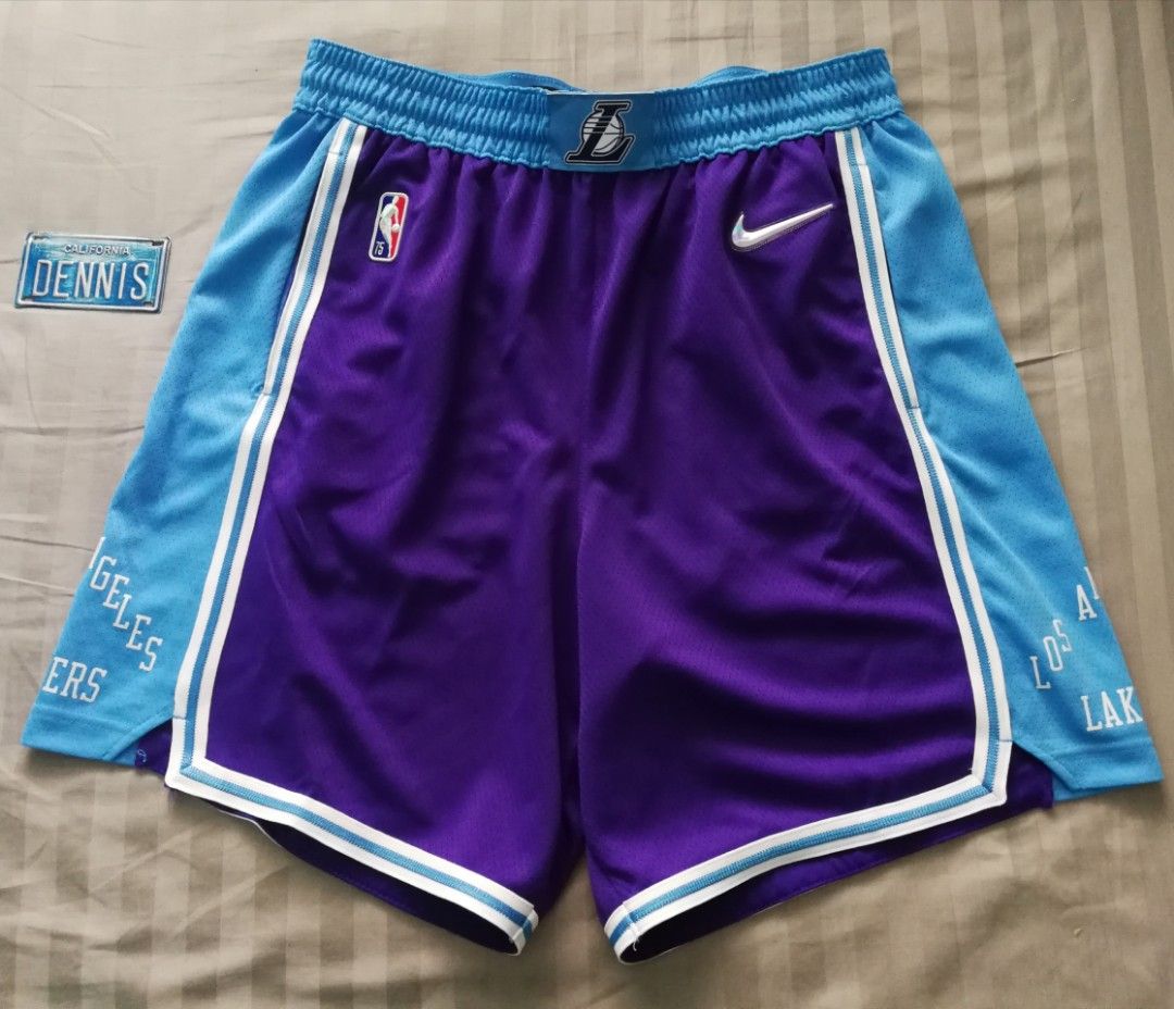 Authentic Los Angeles Lakers Basketball NBA jersey shorts LeBron James,  Men's Fashion, Bottoms, Shorts on Carousell