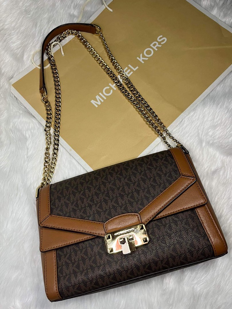 Authentic Preloved MK Kinsley Crossbody Bag Luxury Bags