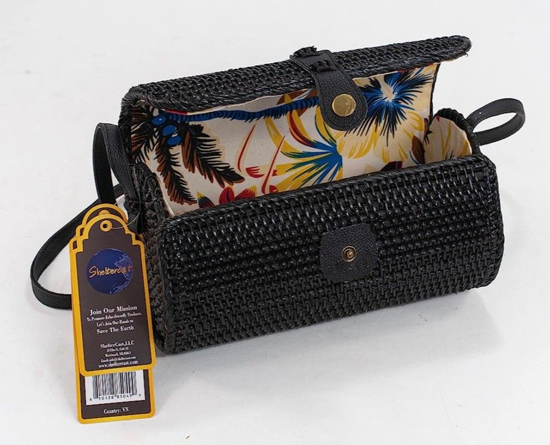 Authentic Sheltercast Rattan Bag, Women's Fashion, Bags & Wallets