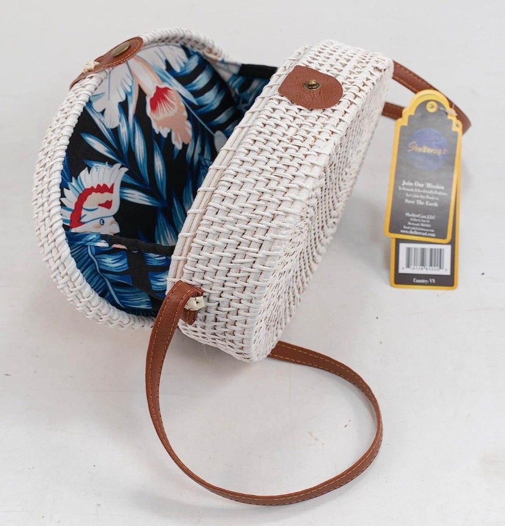 Authentic Sheltercast Rattan Bag, Women's Fashion, Bags & Wallets