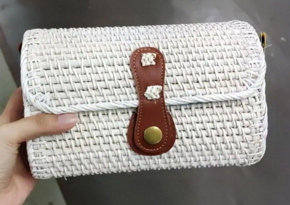 Authentic Sheltercast Rattan Bag, Women's Fashion, Bags & Wallets