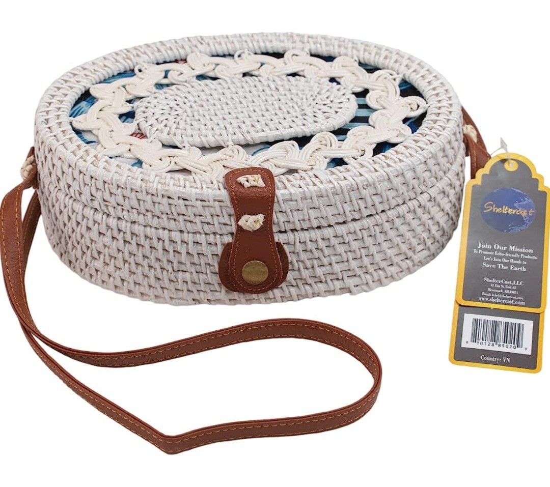 Authentic Sheltercast Rattan Bag, Women's Fashion, Bags & Wallets