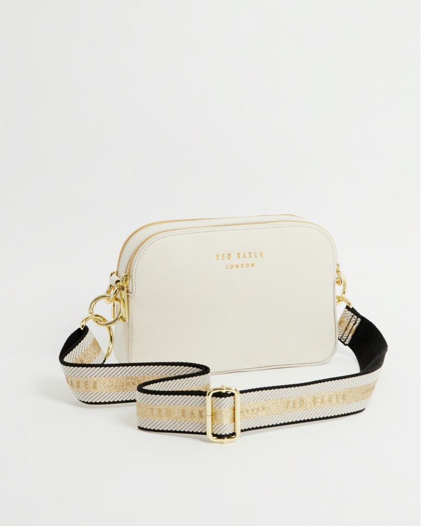 Ted baker webbing shop strap leather backpack
