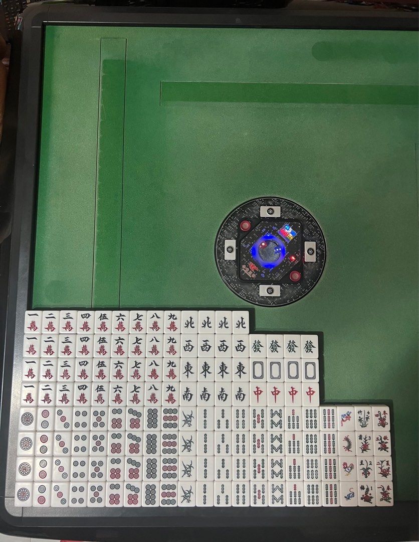 Madjong Table Automatic Mahjong Table, Furniture & Home Living, Furniture, Tables ...