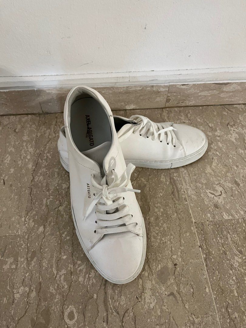 Mens all discount white designer sneakers