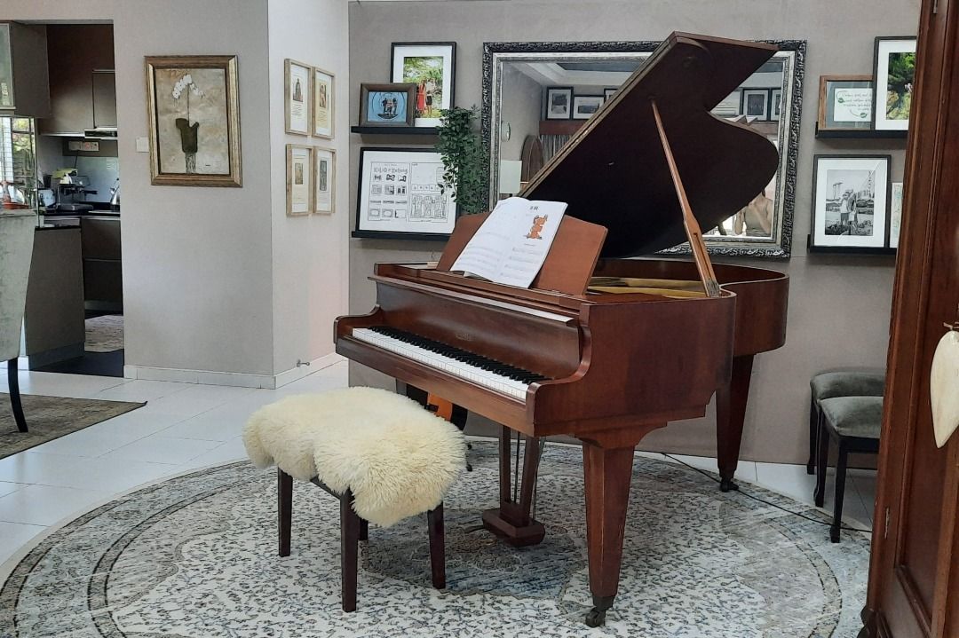 Baby Grand Piano Euterpe, Hobbies & Toys, Music & Media, Musical Instruments on Carousell