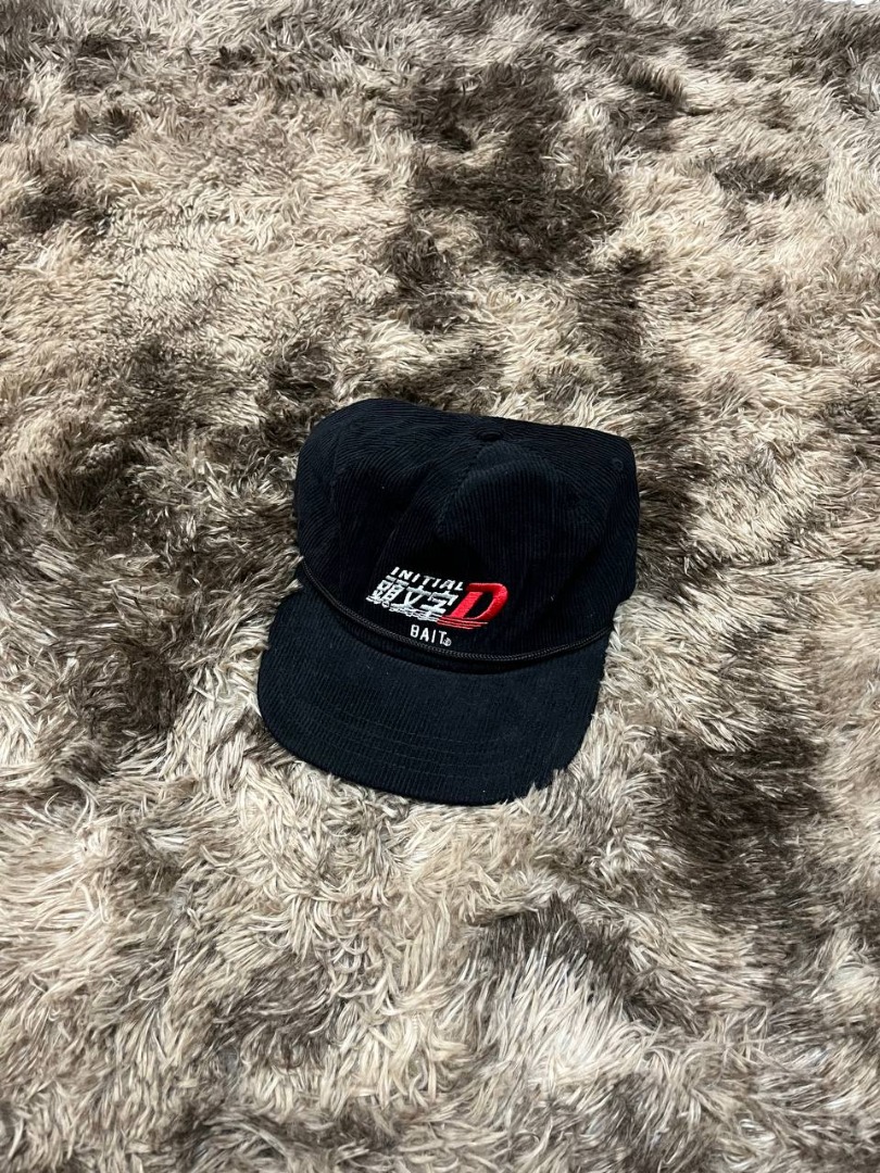 Bait x Initial D Racing Corduroy Snapback Cap, Men's Fashion, Watches ...