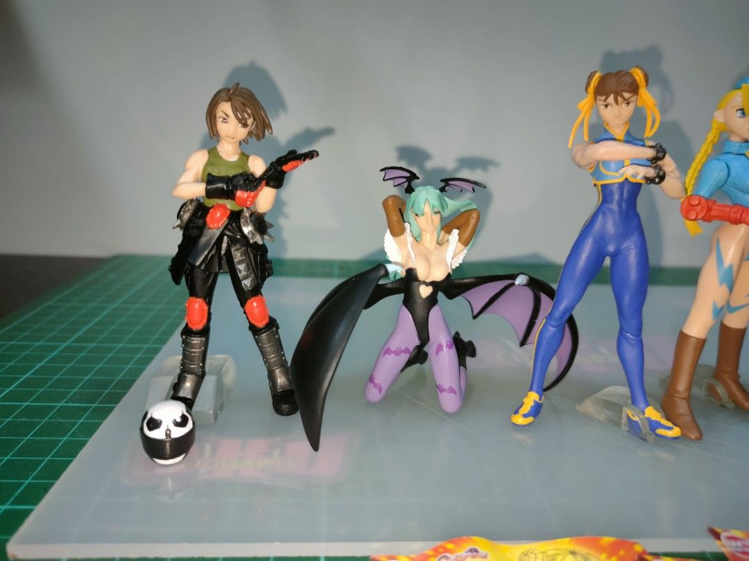 Bandai Gashapon H Capcom Gals Collection Set Hobbies And Toys Toys And Games On Carousell