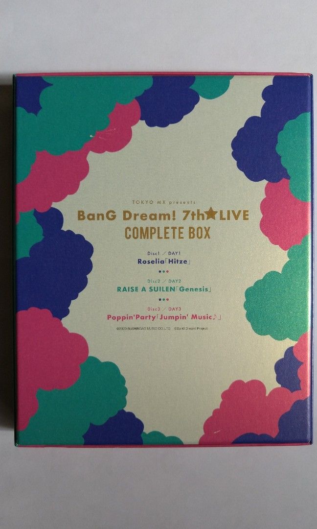 BanG Dream! 7th COMPLETE BOX 演唱會藍光, 興趣及遊戲, 音樂、樂器