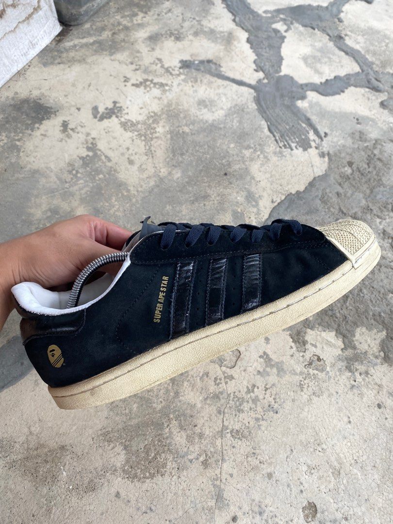 Adidas super ape star Negro deals