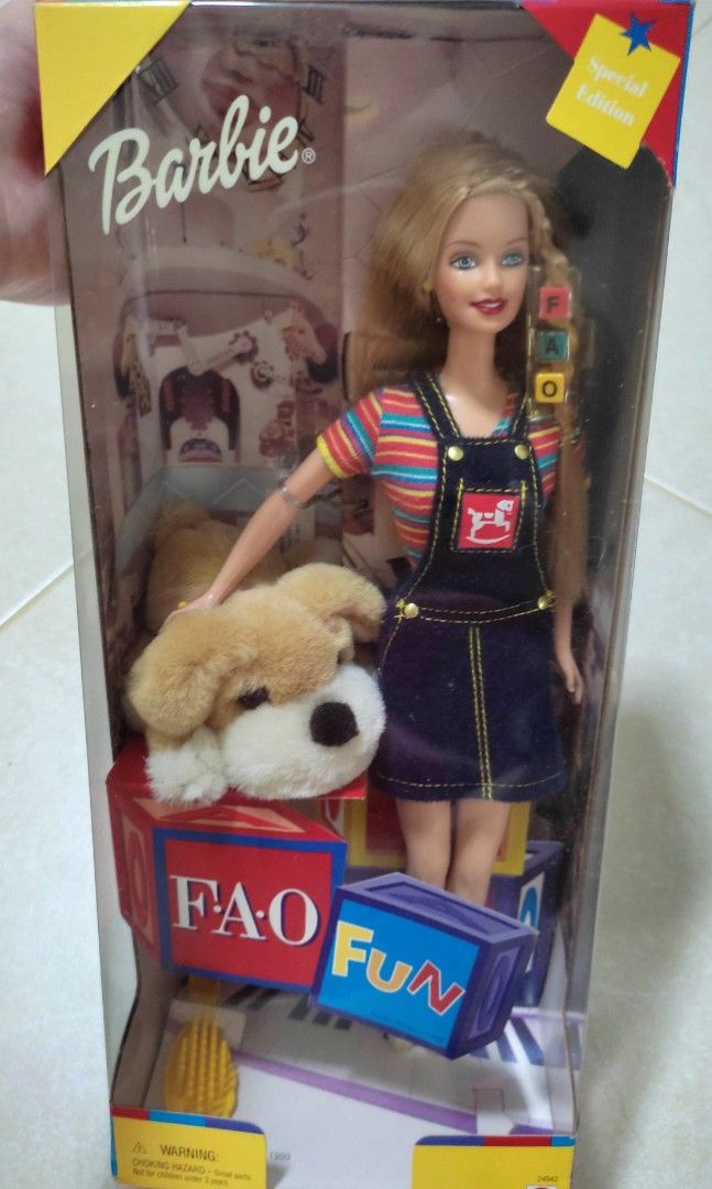 Barbie FAO Schwartz Fun Doll Special Edition, Hobbies & Toys, Toys & Games  on Carousell