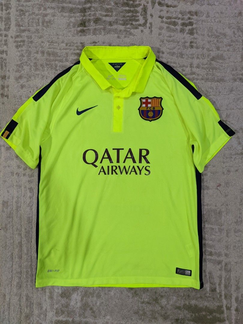 Barcelona away jersey 2015 sales
