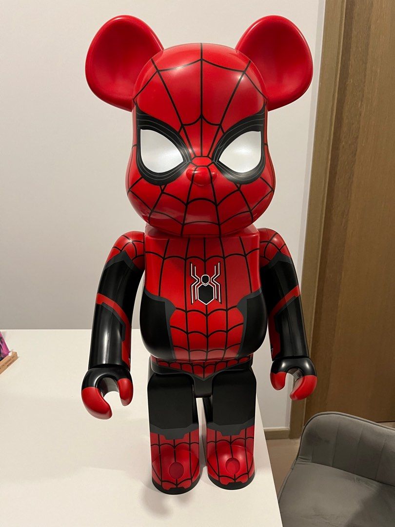 BE@RBRICK SPIDER-MAN UPGRADED SUIT 1000％, 興趣及遊戲, 玩具