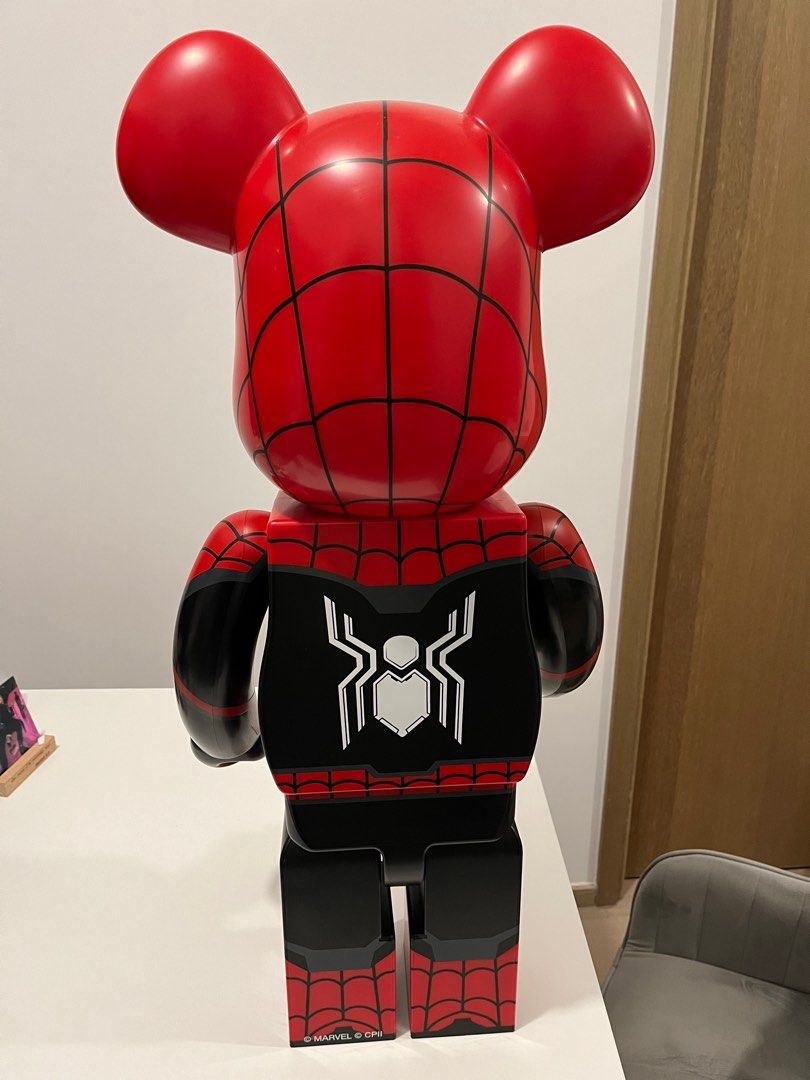 BE@RBRICK SPIDER-MAN UPGRADED SUIT 1000％, 興趣及遊戲, 玩具& 遊戲 