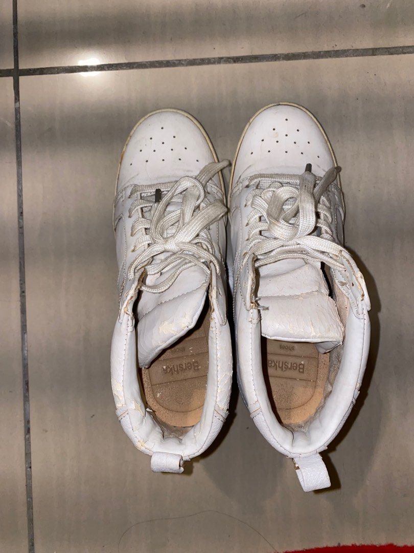 Bershka Chunky Sneakers In White | ModeSens