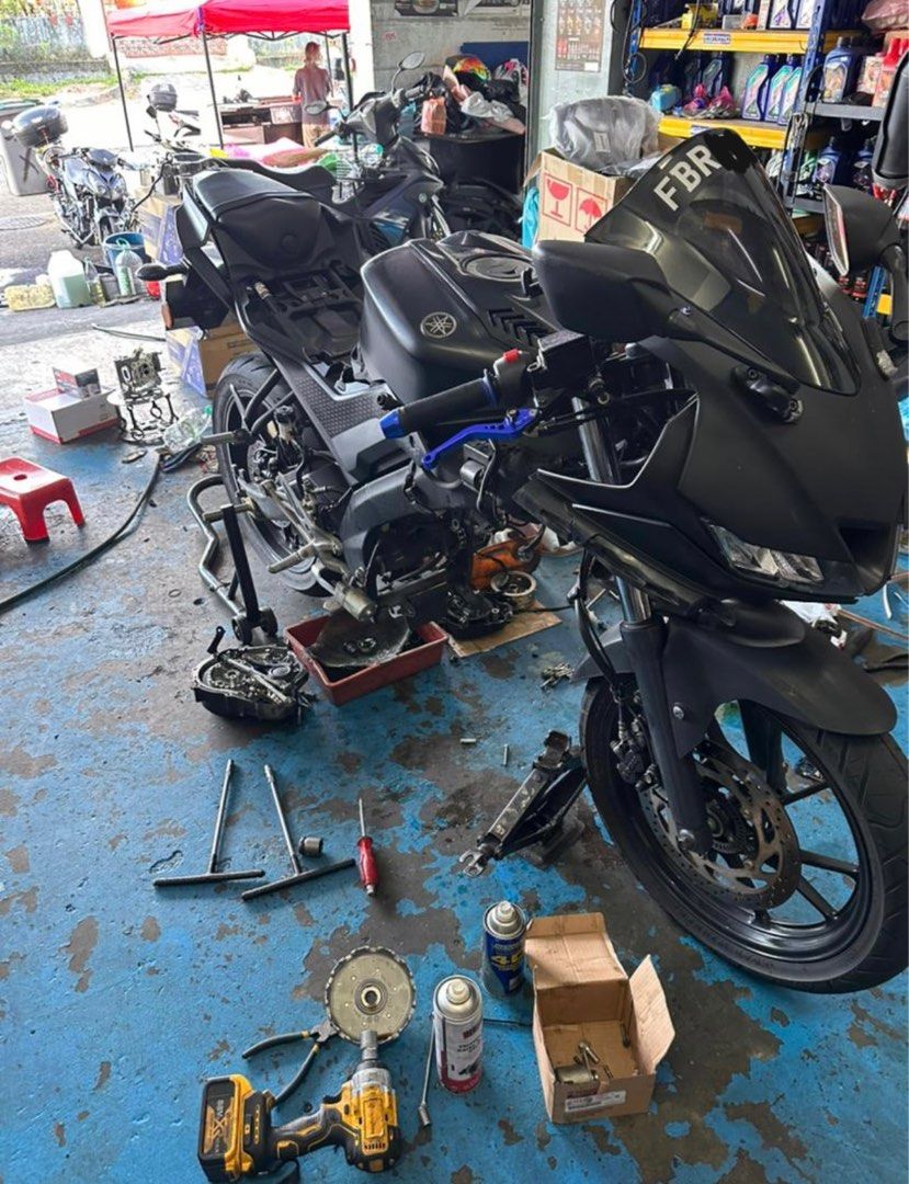 Maintenance motor 250cc sale