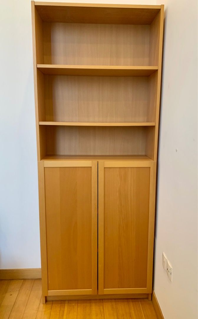 Billy bookcase with doors Furniture Home Living Furniture Shelves