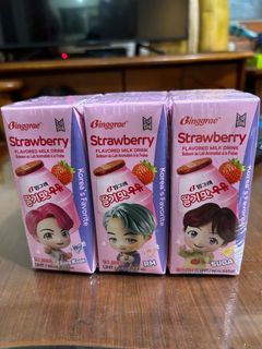 binggrae 韓國草莓牛奶保久乳200ml*6