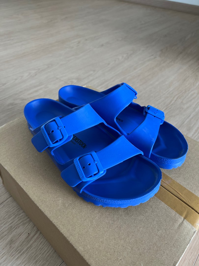 BIRKENSTOCK Arizona Essentials EVA Sandal - Navy, Khaki