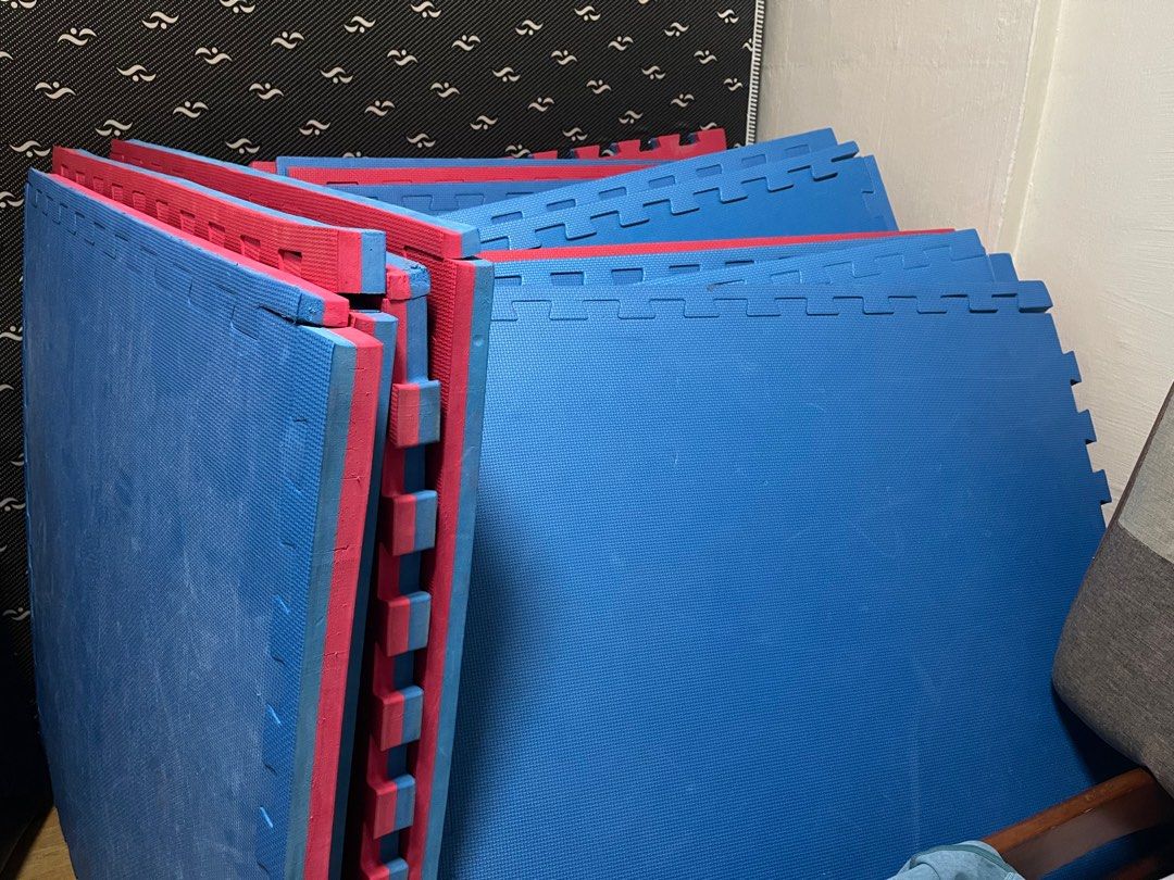 BJJ / Puzzle Mat 1m x 1m x 40mm, Sports Equipment, Exercise & Fitness