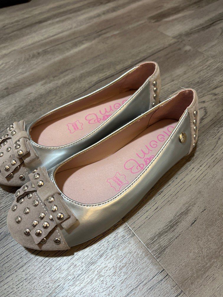 Girls pink clearance flat shoes