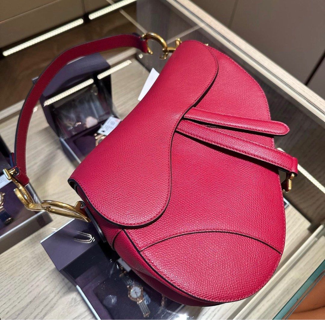 Dior saddle bag, Luxury, Bags & Wallets on Carousell