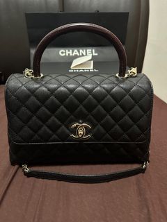 100+ affordable chanel coco handle lizard For Sale, Luxury
