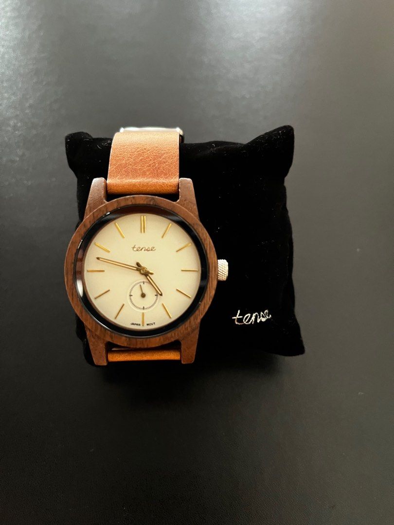 Tense wood watch outlet