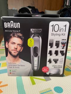 Braun 10 in 1 styling kit
