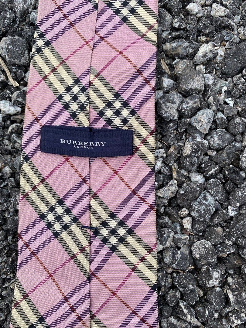 Burberry purple tie store