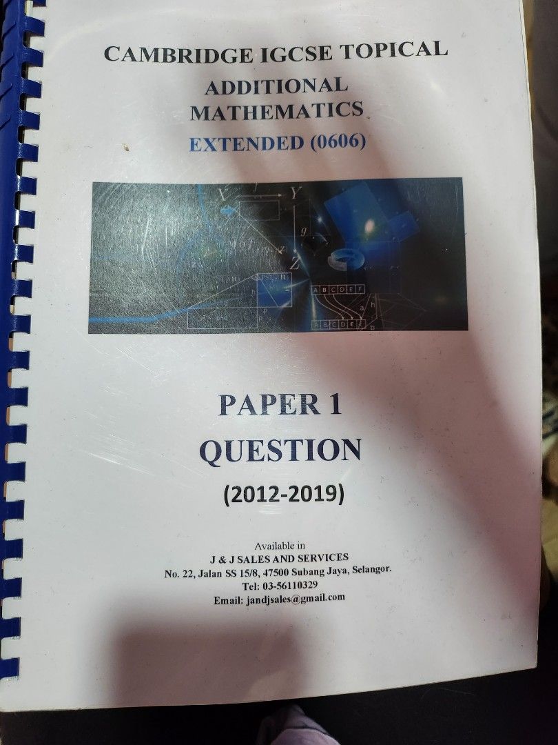 Cambridge igcse additional mathematics past papers hobbies toys