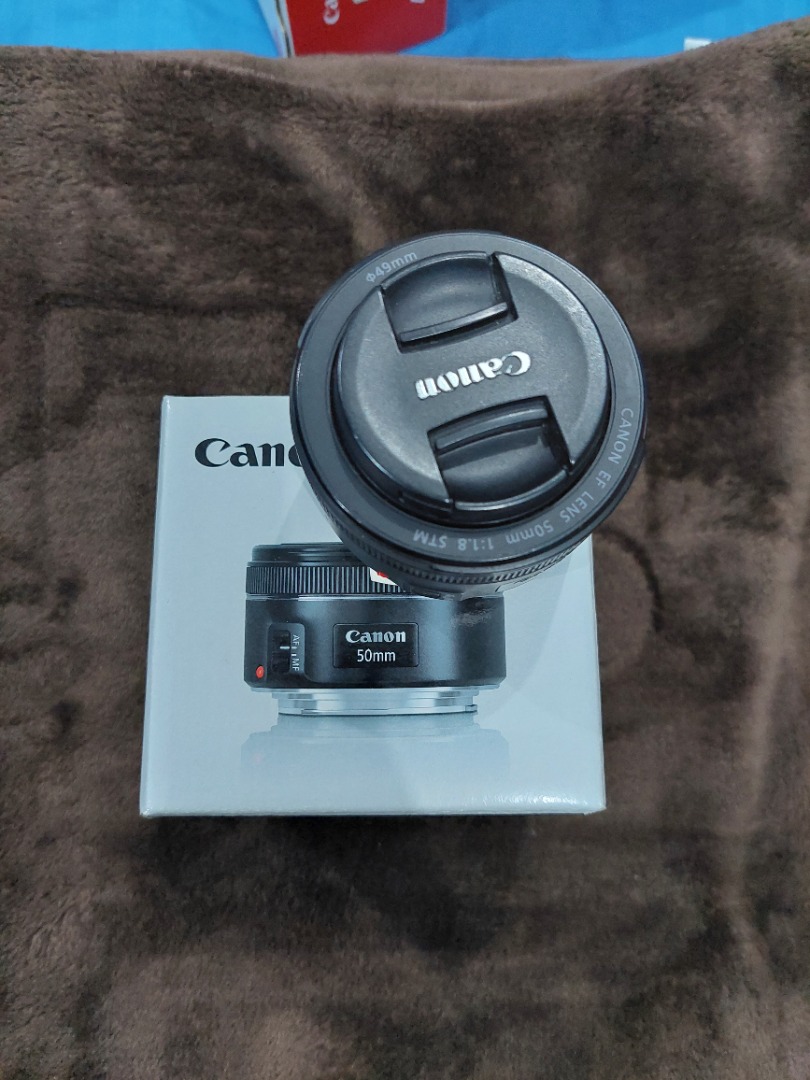 Canon EF 50mm f/1.8 STM, Photography, Lens & Kits on Carousell