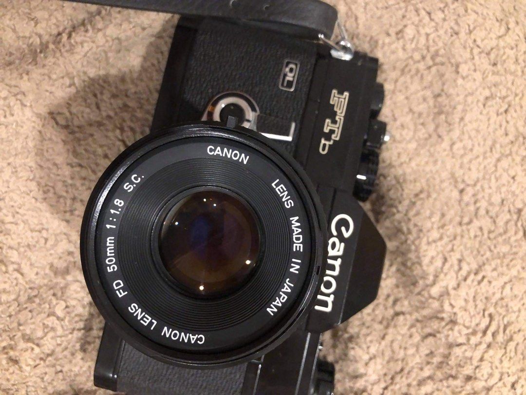 Canon FTb (Black), Photography, Cameras on Carousell