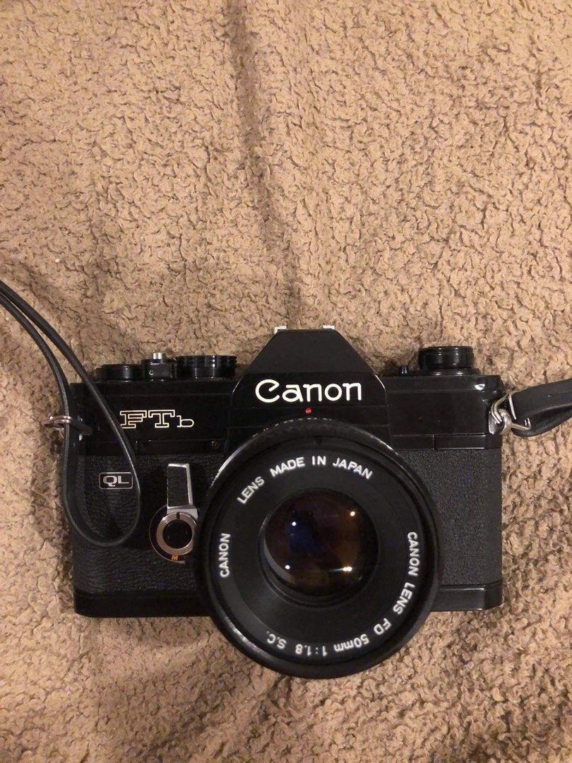 Canon FTb (Black), Photography, Cameras on Carousell