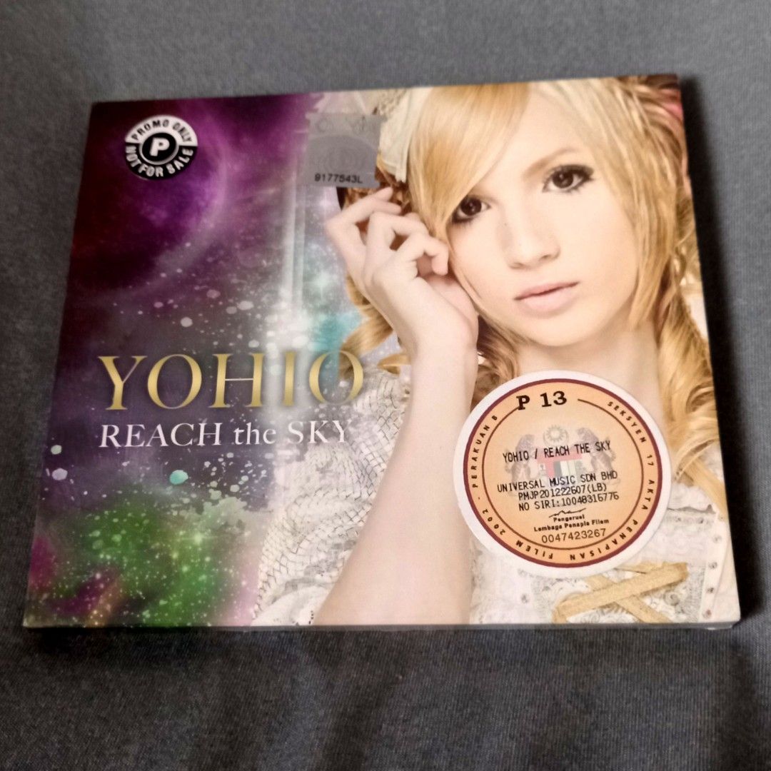 (CD+DVD) YOHIO/悠希歐《REACH the SKY 銀河傳說》初回限定盤, Hobbies & Toys
