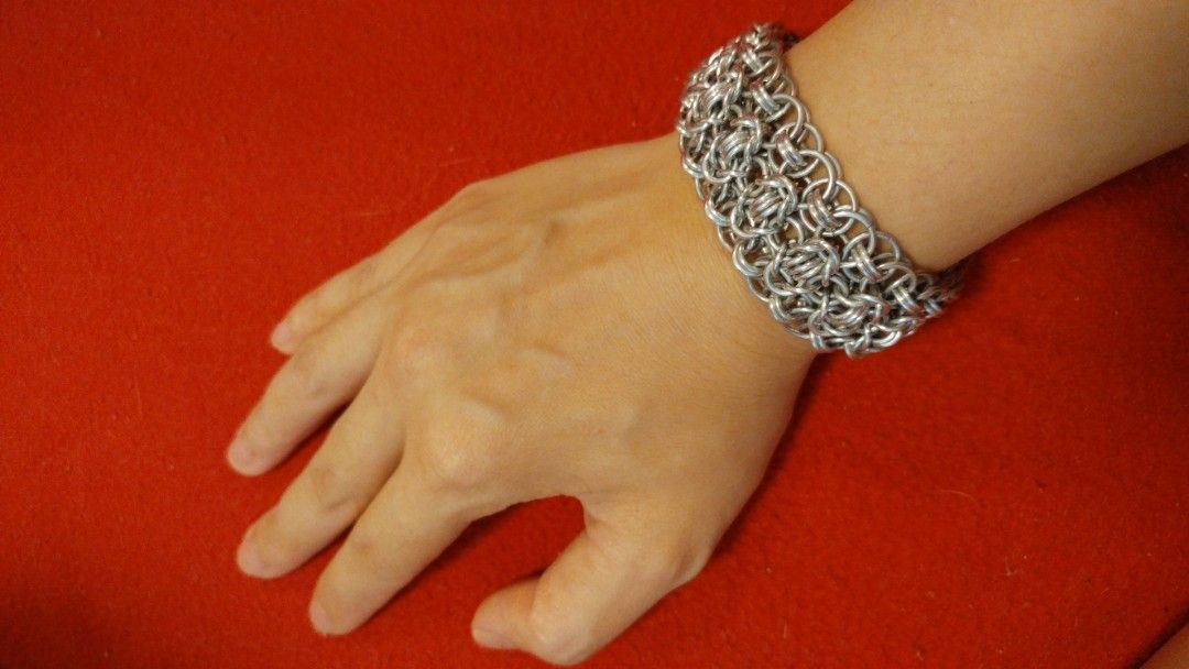Chunky link clearance silver bracelet